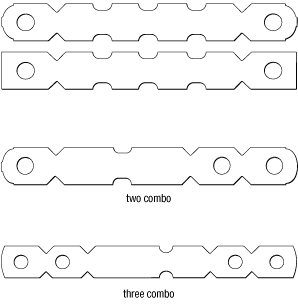 nominal wall ties