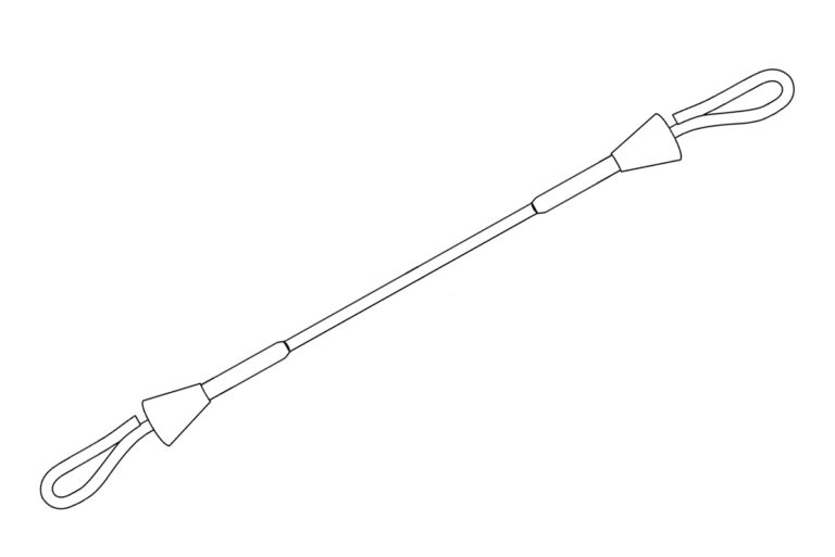 Loop Tie With Cone
